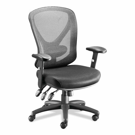 ALERA Aeson Series Multifunction Task Chair, Supports Up to 275 lb, 15" to 18.82" Seat Height, Black ALEAS42M14